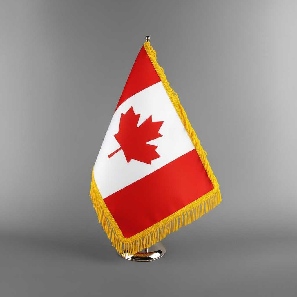 پرچم رومیزی کانادا