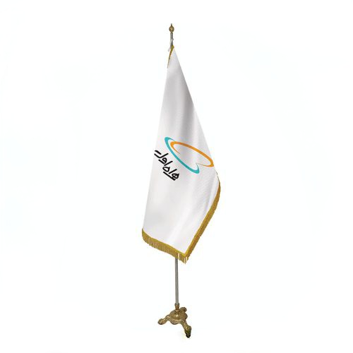 پرچم تشریفات ساتن مات شرکت همراه اول