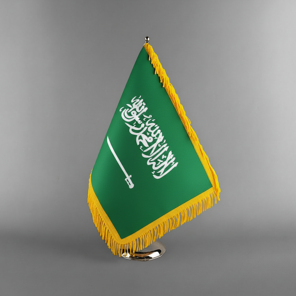 پرچم رومیزی عربستان