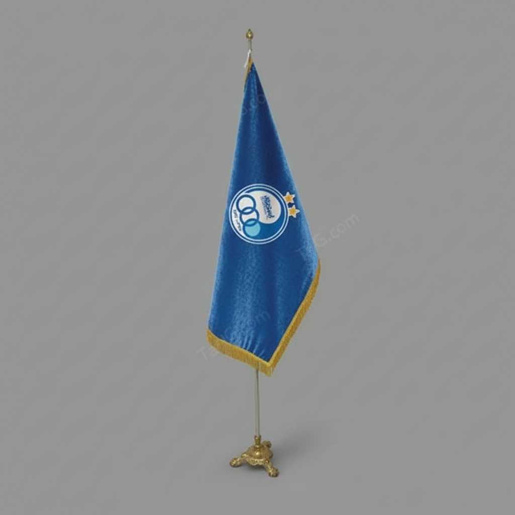 پرچم تشریفات مخمل باشگاه استقلال