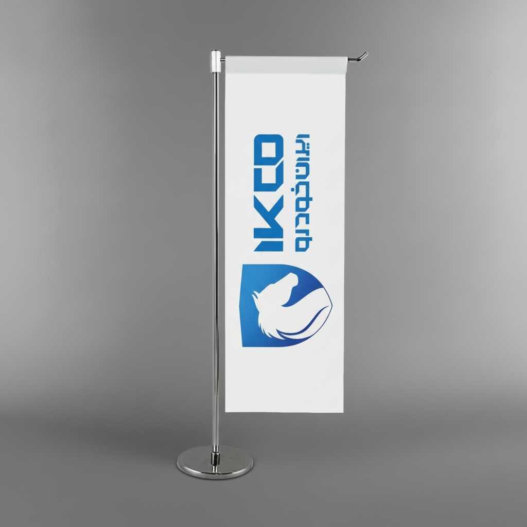 پرچم رومیزی طرح L شرکت ایران خودرو